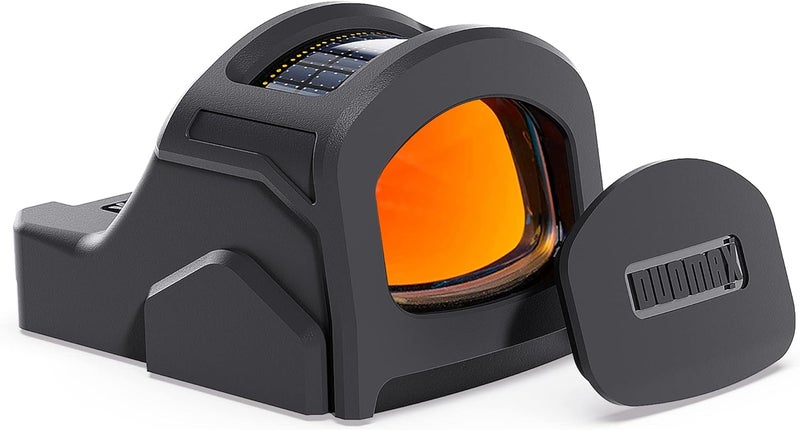 OpticGard Scope Cover Compatible with Holosun 507C 407C Protect Your Optic While in Action from Stray Casing and Drops Easy Snap On Includes a Detachable Lens Cover for Protection - Image 1